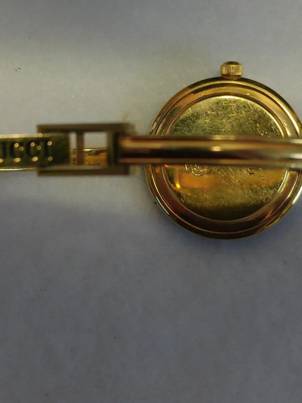 Gucci Change 12 Bezel Watch W/ Gold Bezel
